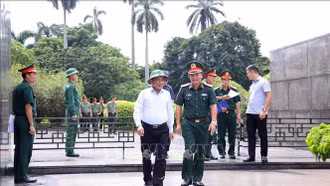 Thường trực Ban Bí thư Trần Cẩm Tú kiểm tra công tác chuẩn bị Lễ kỷ niệm 80 năm Quốc khánh