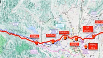 Khẩn trương giải phóng mặt bằng thực hiện Dự án đường sắt Lào Cai - Hà Nội - Hải Phòng