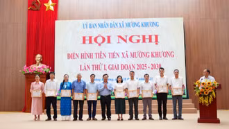 Phường Trung Tâm và xã Mường Khương tổ chức Hội nghị điển hình tiên tiến lần thứ I, giai đoạn 2025-2030