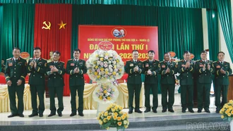 Đại hội Đảng bộ Ban Chỉ huy Phòng thủ khu vực 4 - Nghĩa Lộ