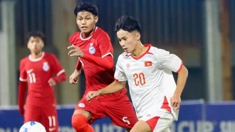 U17 Việt Nam thắng đậm U17 Singapore trong trận ra quân tại vòng loại U17 châu Á
