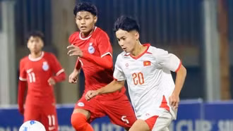 U17 Việt Nam thắng đậm U17 Singapore trong trận ra quân tại vòng loại U17 châu Á