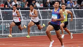 VĐV Đông Nam Á đầu tiên chạy 100m dưới 10 giây
