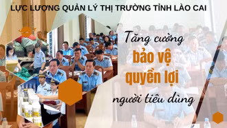 Lực lượng Quản lý thị trường tỉnh: Tăng cường bảo vệ quyền lợi người tiêu dùng