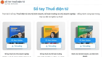 Cục Thuế giới thiệu bộ 3 cuốn Sổ tay điện tử hỗ trợ người nộp thuế