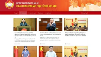 Ra mắt Chuyên trang Thông tin bầu cử phục vụ nhân dân và cán bộ Mặt trận