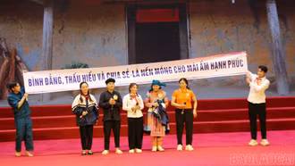 Nâng cao nhận thức về bình đẳng giới thông qua sân chơi bổ ích