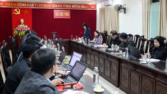 Đoàn công tác Ban Nội chính Tỉnh ủy làm việc tại xã Lục Yên về giải quyết đơn thư của công dân