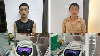 Công an xã Bảo Thắng bắt 2 đối tượng phạm tội về ma tuý