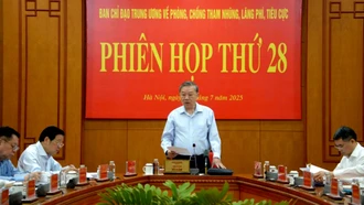 Kết quả Phiên họp 28 của Ban Chỉ đạo Trung ương về PCTN, lãng phí, tiêu cực