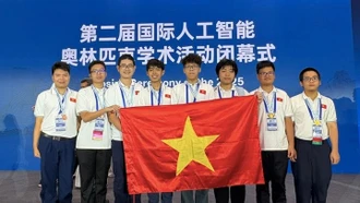 8 học sinh Việt Nam giành 7 huy chương Olympic AI quốc tế