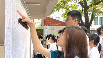 Trung bình mỗi thí sinh đăng ký gần 9 nguyện vọng đại học
