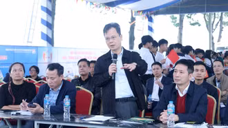 Tổng duyệt chương trình khai mạc Hội chợ Thương mại Quốc tế Việt - Trung (Lào Cai) lần thứ 25, năm 2025