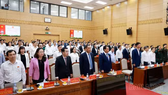 Khai mạc Kỳ họp thứ Năm, HĐND tỉnh khóa XVI