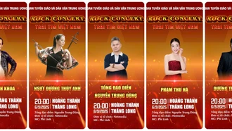Bùng nổ với đại nhạc hội 'Rock Concert - Trái tim Việt Nam' diễn ra tại Hoàng thành Thăng Long