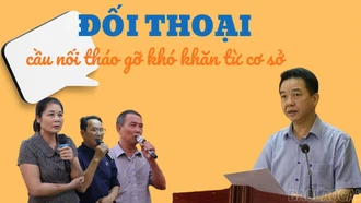 Đối thoại - cầu nối tháo gỡ khó khăn từ cơ sở