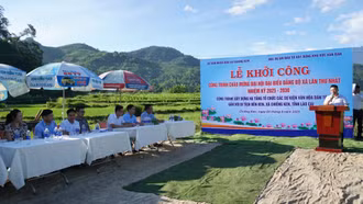 Khởi công Công trình sân Đền Ken 