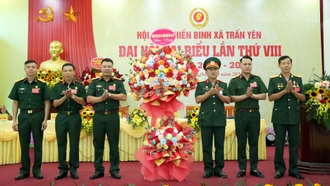 Đại hội Hội Cựu chiến binh phường Nghĩa Lộ, xã Trấn Yên lần thứ VIII