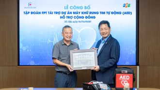 Khởi động dự án máy khử rung tim tự động cho cộng đồng đầu tiên tại Việt Nam