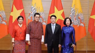 Quốc vương Bhutan và Hoàng hậu kết thúc chuyến thăm cấp Nhà nước tới Việt Nam