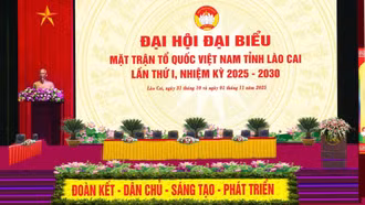 Đại hội đại biểu Mặt trận Tổ quốc Việt Nam tỉnh Lào Cai lần thứ I dự kiến diễn ra từ ngày 31/10 đến 1/11/2025