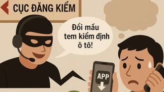 Cảnh báo lừa đảo giả danh cán bộ Cục Đăng kiểm