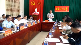 Hội đồng nhân dân tỉnh Lào Cai khảo sát tại xã Tú Lệ