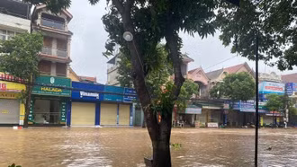 Miền Bắc mưa lớn do ảnh hưởng của bão số 5, các địa phương sẵn sàng lực lượng cứu hộ