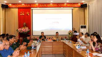 Gặp gỡ nhân vật ngoài đời tác phẩm “Họ là người lính cụ Hồ” của nhà văn Hà Lâm Kỳ