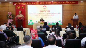 Ủy ban Mặt trận Tổ quốc Việt Nam tỉnh tổ chức Hội nghị lần thứ 4, nhiệm kỳ 2024 - 2029