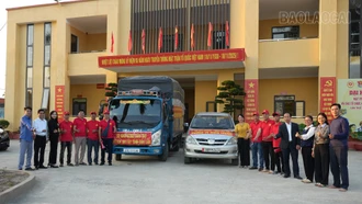 Quy Mông chung tay cứu trợ đồng bào vùng lũ xã Tuy An Tây, tỉnh Đắk Lắk