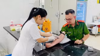 Đại úy Bàn Văn Thiện, Công an xã Bảo Thắng vượt 20 km hiến máu cứu người 