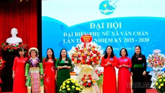 Đại hội đại biểu phụ nữ xã Văn Chấn lần thứ I, nhiệm kỳ 2025 - 2030