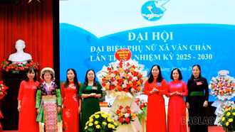  Đại hội đại biểu phụ nữ xã Văn Chấn lần thứ I, nhiệm kỳ 2025 - 2030