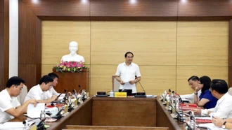 Thường trực Tỉnh ủy duyệt Văn kiện Đại hội Đảng bộ các xã Mường Khương và Bắc Hà