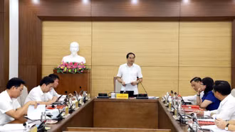 Thường trực Tỉnh ủy duyệt Văn kiện Đại hội Đảng bộ các xã Mường Khương và Bắc Hà