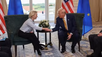 Mỹ đạt thỏa thuận thương mại với EU, áp thuế quan 15%