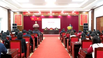 Yên Bình tổ chức hội nghị tiếp xúc, đối thoại trực tiếp giữa người đứng đầu cấp uỷ, chính quyền với cán bộ, công chức xã