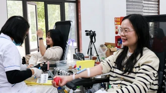 Tiếp nhận 401 đơn vị máu trong Ngày hội hiến máu tình nguyện tại xã Bát Xát