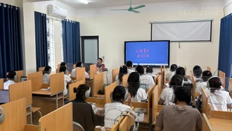 Học tiếng Trung – “chìa khóa” hội nhập cho thanh niên vùng biên Lào Cai