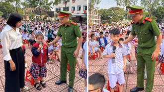 Gần 2.500 giáo viên, học sinh phường Lào Cai được tuyên truyền pháp luật