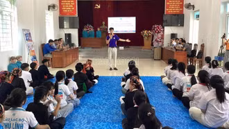 Bảo Ái: Tập huấn kỹ năng phòng tránh thương tích trẻ em cho các đơn vị trường học trên địa bàn