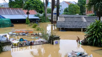 Nguyên nhân khiến nhiều tỉnh miền Bắc ngập lụt diện rộng