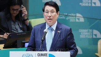 Chủ tịch nước Lương Cường phát biểu tại Hội nghị cấp cao về hành động khí hậu