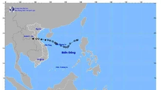 Bão số 6 suy yếu thành vùng áp thấp trên khu vực Trung Lào