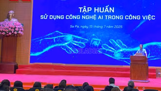 Trên 220 cán bộ, công chức, viên chức phường Sa Pa được tập huấn ứng dụng trí tuệ nhân tạo (AI)