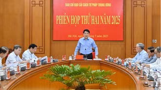 Chủ tịch nước Lương Cường chủ trì họp Ban chỉ đạo Cải cách tư pháp Trung ương