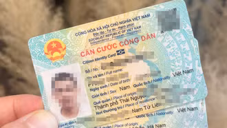 Đề xuất cấp đổi trực tuyến thẻ căn cước do sắp xếp đơn vị hành chính