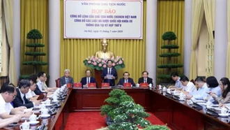 Công bố Lệnh của Chủ tịch nước về 9 luật vừa được thông qua