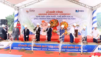 Khởi công Dự án xây dựng Nhà máy sản xuất, chế biến gia vị